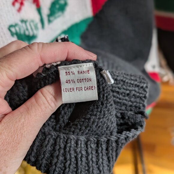 Vintage Susan Bristol Button Up Christmas Sweater - Picture 8 of 9